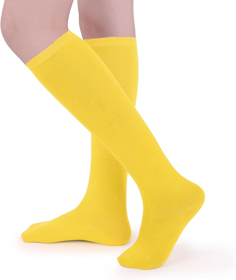 Lainlight Store Knee High Socks for Women Casual Tube Knee Socks Elasticity Long Stockings Halloween Accessories - Image 1